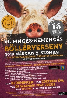 Pincés Kemencés Böllérverseny  plakát