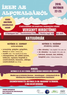 Orsolya napi civil főzőverseny  plakát