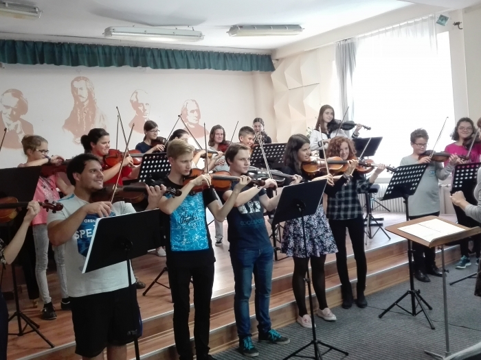 Zalaegerszegi Ifjúsági Vonószenekar táborzáró koncertje