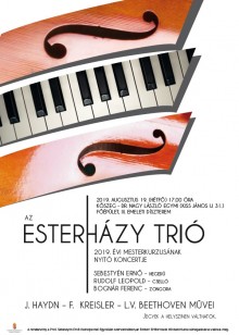 Esterházy Trió koncertje  plakát