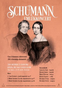 Schumann emlékkoncert  plakát