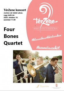 TérZene - Four Bones Quartet  plakát