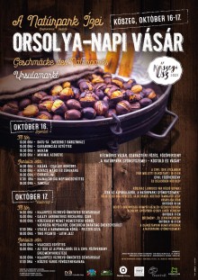 Natúrpark ízei Gasztronómiai fesztivál – Orsolya napi vásár  plakát