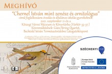 Chernel István - ornitológus és zenész  plakát