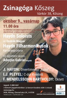 Haydn Kamarazenekar  plakát