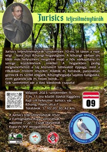 Jurisics 42/30/20/10/5 km teljesítménytúrák a Kőszegi-hegységben  plakát