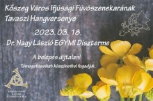 Kőszeg Város Ifjúsági Fúvószenekara Tavaszi Hangversenye  plakát
