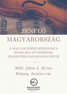 Magyar Rádió Szimfonikus Zenekara rézfúvós művészeinek koncertje  plakát