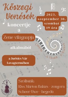 Kőszegi Vonósok koncertje  plakát