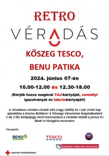Véradás  plakát