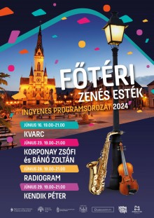 Főtéri Zenés Esték - KVARC