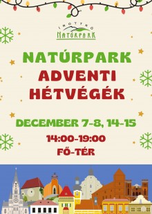 Natúrparki Adventi Hétvégék  plakát