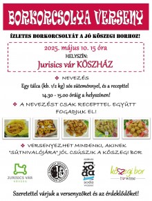 Borkorcsolya Verseny  plakát