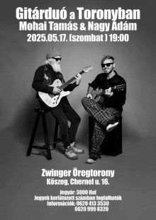 Gitár duó a Toronyban  plakát