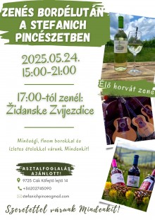 Zenés bordélután  plakát