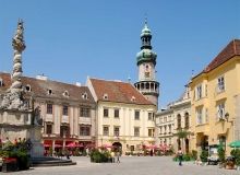 Sopron történelmi belvárosa