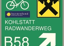 B58 Szénégető (Kohlstatt) kerékpárút