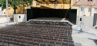 Kőszegi Várszínház 2011 építés